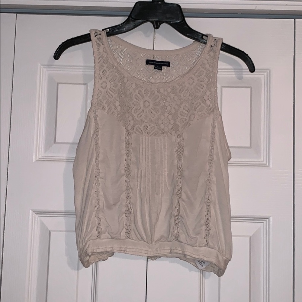 White Lace Tank Top ☁️